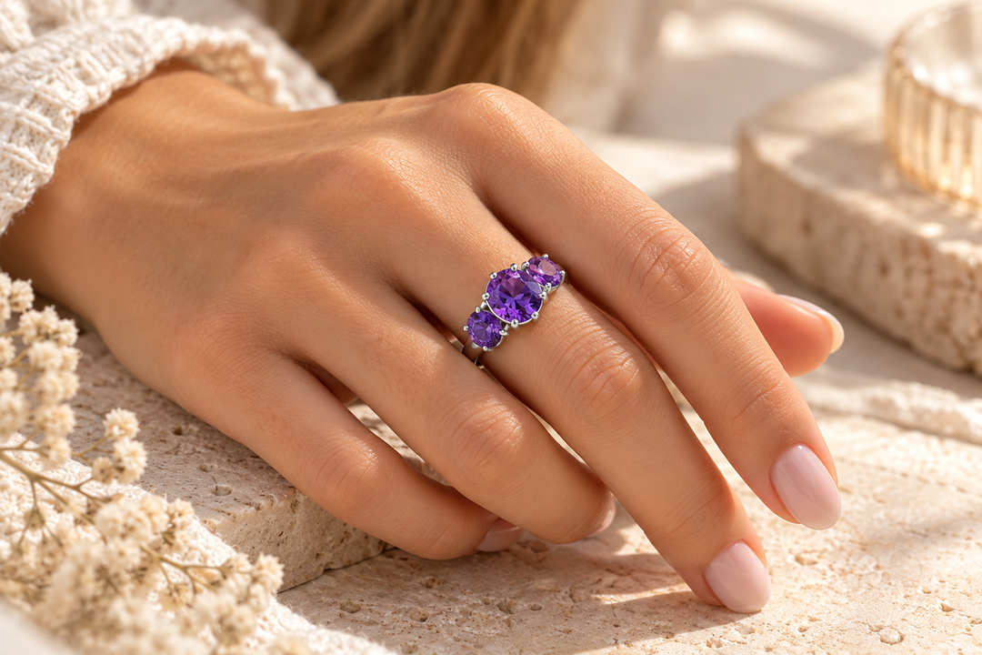 Amethystschmuck kombinieren: Farben, Materialien und stilvolle Ideen