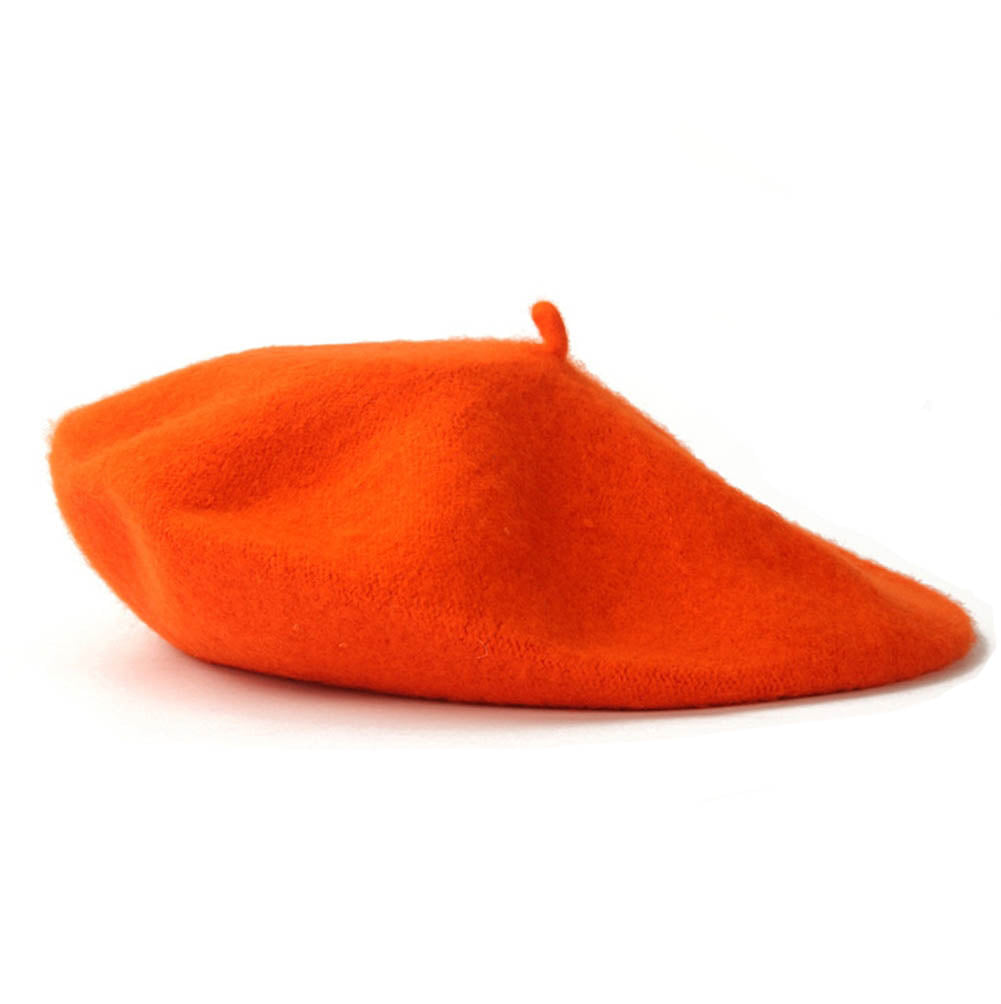 Baskenmütze Orange