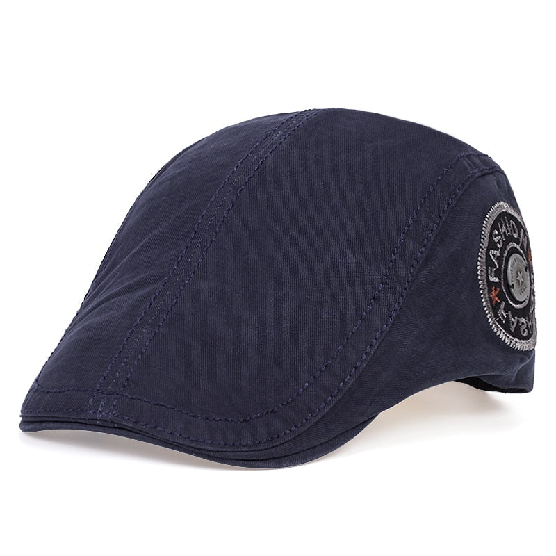 baskenmütze herren blau
