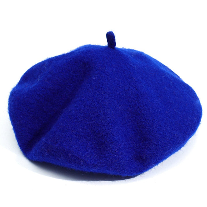 Baskenmütze Blau
