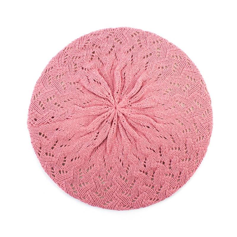 baskenmütze damen rosa
