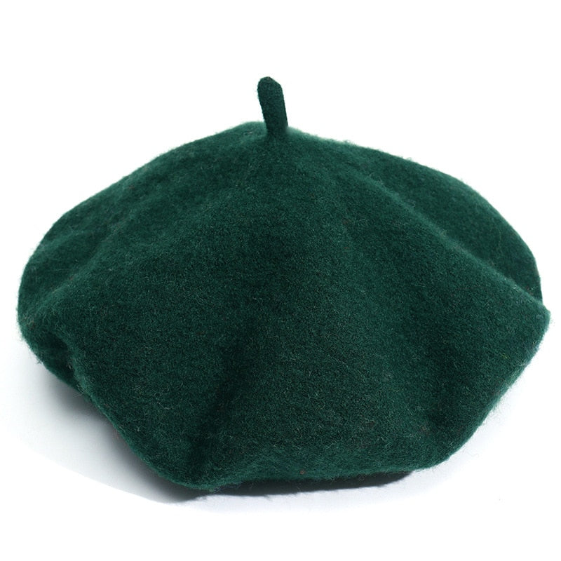 baskenmütze grün