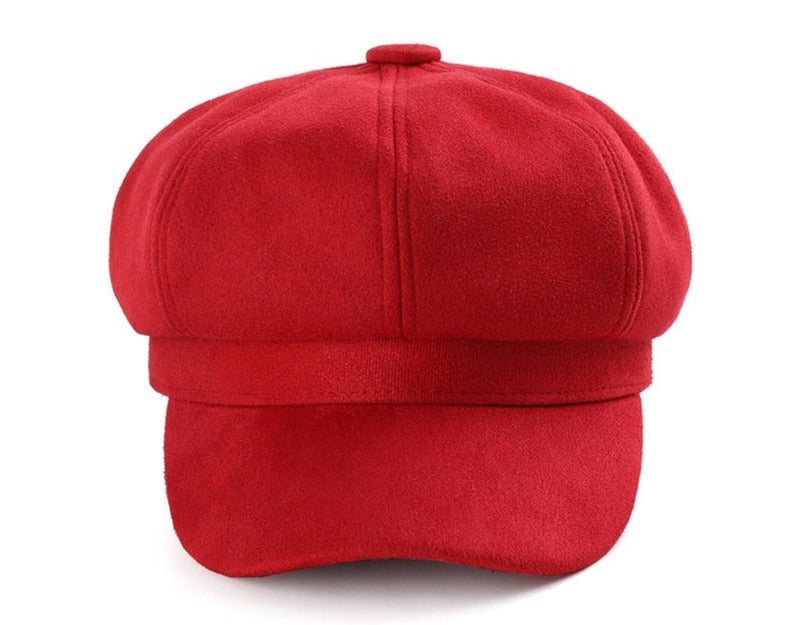 ballonmutze damen rot