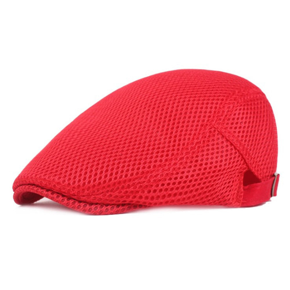 barett mütze rot damen